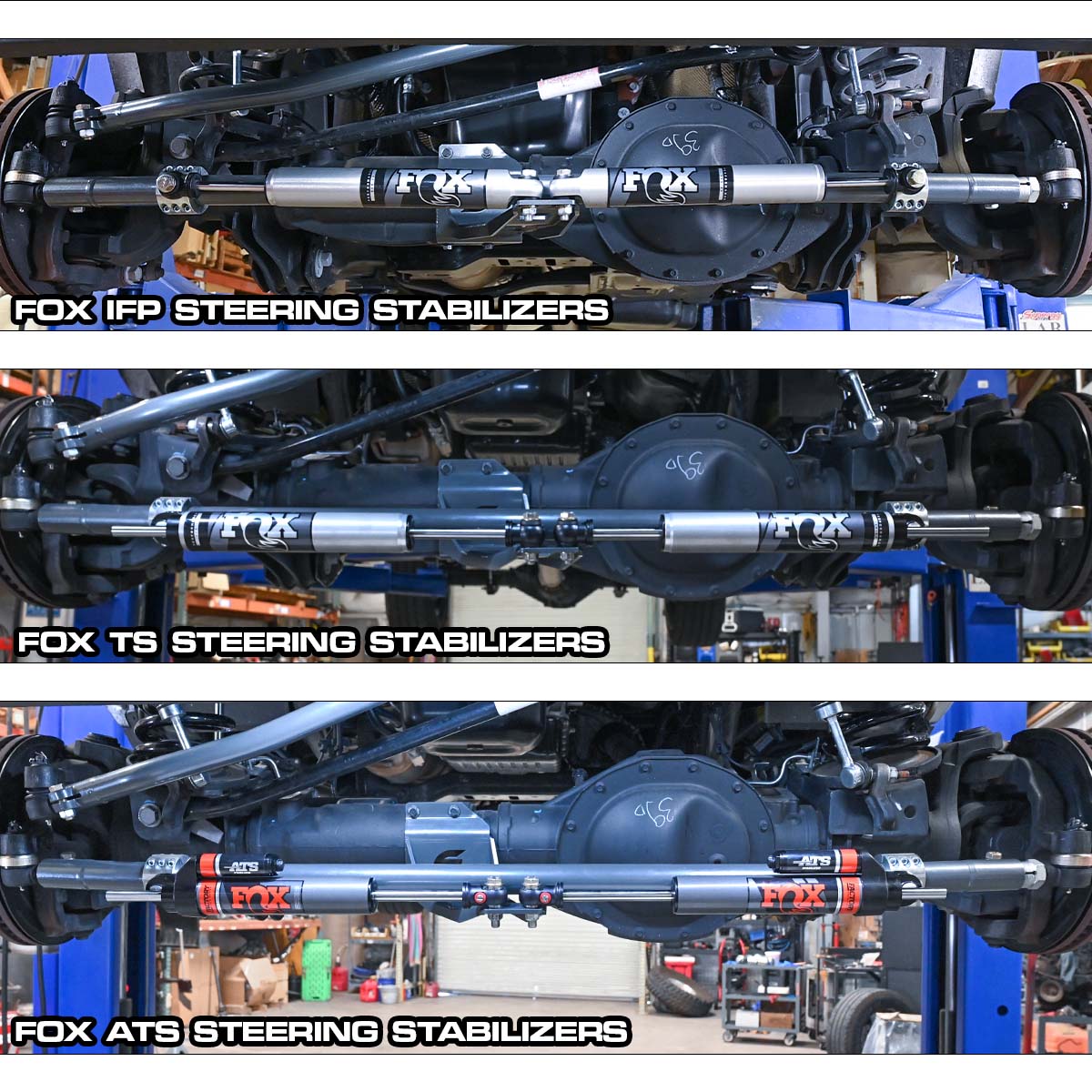 Synergy 2014+ Ram 2500 / 3500 Dual Steering Stabilizer Bracket
