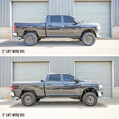 Synergy 2014+ Ram 2500 2 & 3 Inch Stage 1 Suspension System