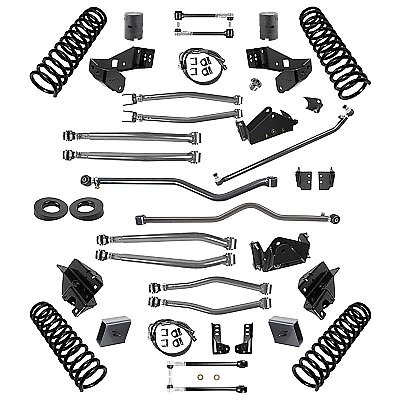 Synergy Jeep JK Stage 4 Long Arm Suspension System, 4/4.5" Lift