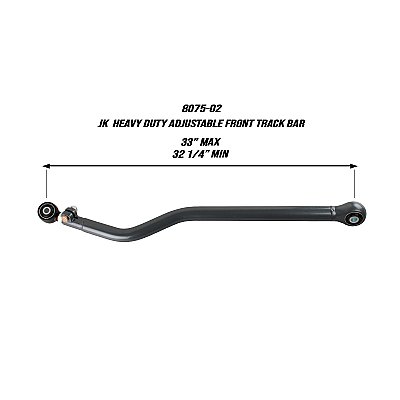 Synergy Jeep JK Front Track Bar
