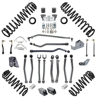 Synergy Jeep JL / JLU 3 and 4 Inch Lift Stage 3 Suspension Systems