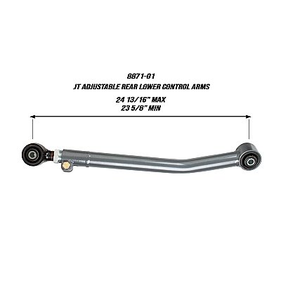 Synergy Jeep Gladiator JT Adjustable Rear Lower Control Arms